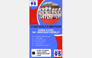 15-04-23 : Stage école d'arbitrage