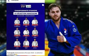 Championnat d'Europe Sénior : Khamzat SAPARBAEV Sélectionné 