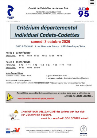 Critérium Cadets