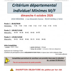 Critérium Minimes